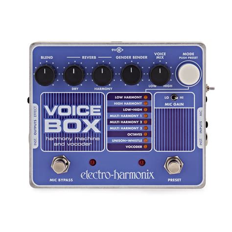 electro-harmonix voice box|vocal harmony machine.